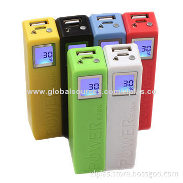 Mobile Chargers/Colorful Power Banks with 2,200mAh Capacity, Lightweight Design